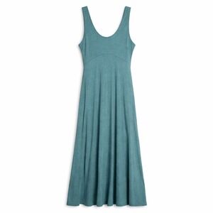 Halara Teal Maxi Dress Sleeveless Flowy Athletic Dress Size Small NWT Athleisure